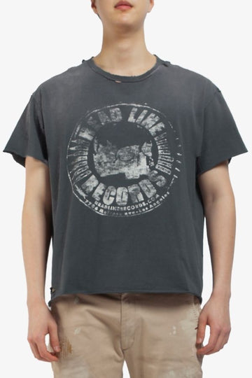 GALLERY DEPT Black Logo Grilled T-Shirt GGT 10005 BLACK 1539 139104640
