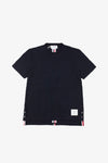 THOM BROWNE Backsamson PK Kurzarm-T-Shirt Herren MJS056A 00050 415 1070 139104603 [P]