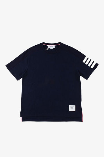 Thom Browne Diagonal Sleeve Milano Cotton T-Shirt 139104585