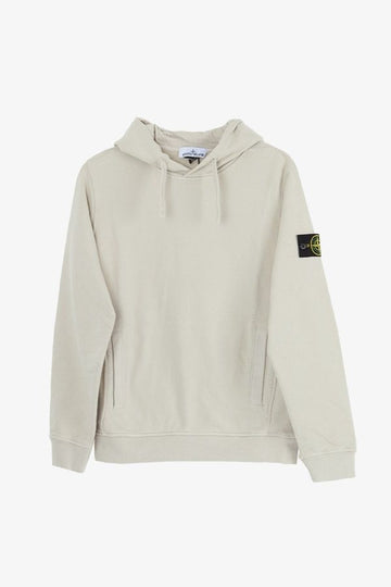 STONE ISLAND Stonewappen gebürsteter Bio-Baumwoll-Fleece-Hoodie 811560820 V0097 1371 139104649