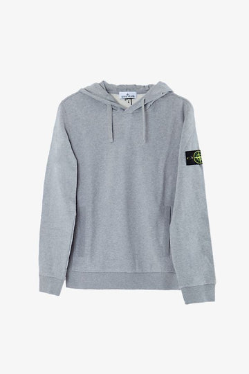 Stone Island Stone Wappen Brushed Organic Cotton Fleece Hooded Sweatshirt 811560820 V0M64 1344 139104675