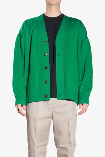 Acne Studios Neck Printing Wool Cotton Cardigan 995 B60251 139104674