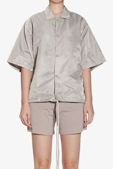 FEAR OF GOD Smoke Essentials SS Nylon Shirt 186SU224001F SMOKE 1099 139104786