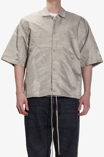 FEAR OF GOD Smoky Essentials SS Nylon Shirt 186SU224001F SMOKE 1112 139104677