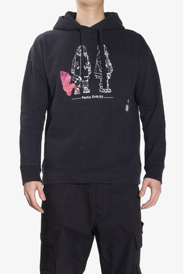 TEN C X GANG BOX Garment Dyed Hoodie 22CTCUF08198 139104764