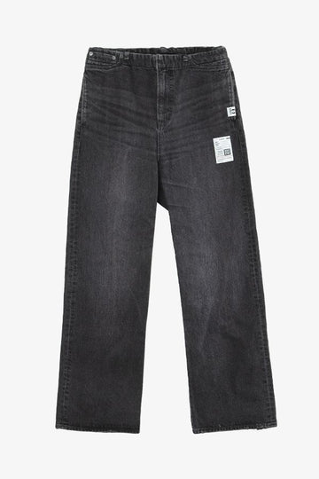 MAISON MIHARA YASUHIRO ブラック メゾン ミハラ ヤスヒロ EASY WAIST デニム パンツ J13PT122 ブラック 1324 139104695