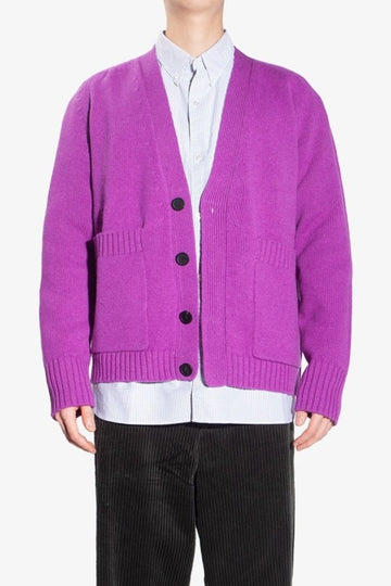 STUDIO NICHOLSON Nicholson Sen Cardigan SEN SNM049 FOX GLOVE 1048 139104715