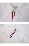 Thom Browne Hidden Stripe Poplin Shirt MWL010E 03113 100 1211 139104731 [P]