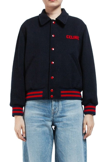 CELINE Texturierte Woll Teddyjacke 2V79S896C 07MR 1424 139105000