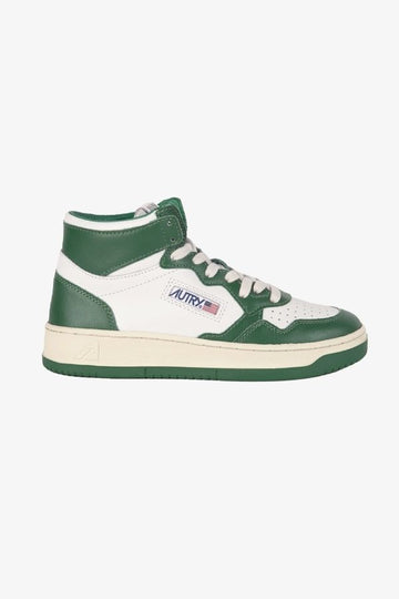 AUTRY Mid-Top Bi-Color Grüne Sneakers AUMW WB03 1231 139104799