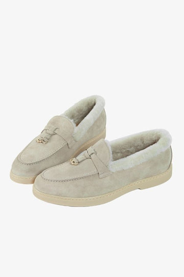 DOUCALS Shearling Wildleder Slipper 1478 139105235