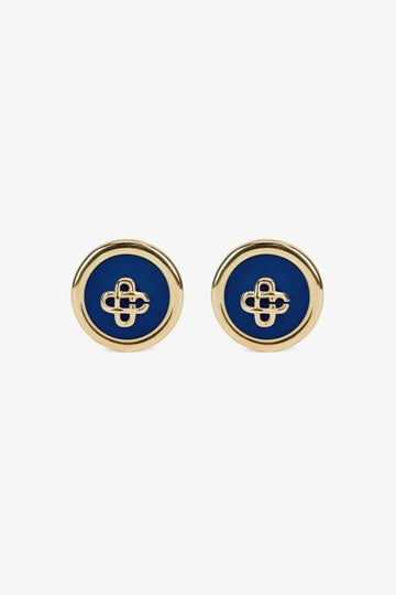 Casablanca Logo Dome Earrings JW 081 03 1010 139105214