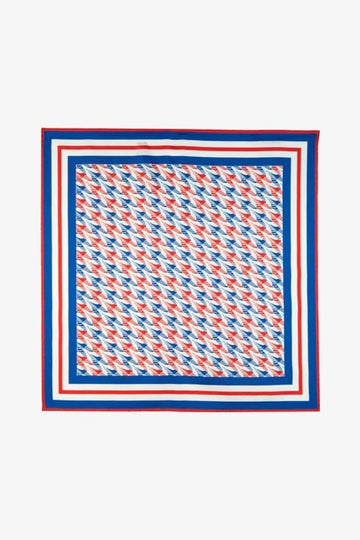 Casablanca Houndstooth Silk Scarf 139105230
