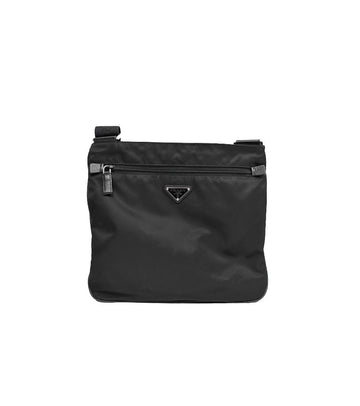 Prada Black Re-Nylon Messenger Crossbody Bag 38308 146439355