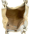 CHANEL Beige Fabric Shoulder Bag 12447 146374350 [P]