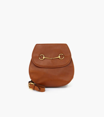 Gucci Brown Horsbit Slingback 13716 146372437