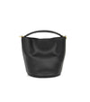 CELINE ブラックレザー 16 バケットバッグ 24445 146375130 [P]