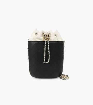 CHANEL ブラック ガブリエル バケット クロスバッグ 25431 146378280