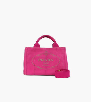 PRADA ピンクカナパ 12415 146380806