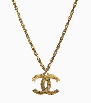 CHANEL Gold Necklace 31806 146382939