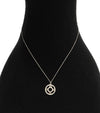 TIFFANY & CO Atlas Circle Silber Halskette 34991 146383323 [P]