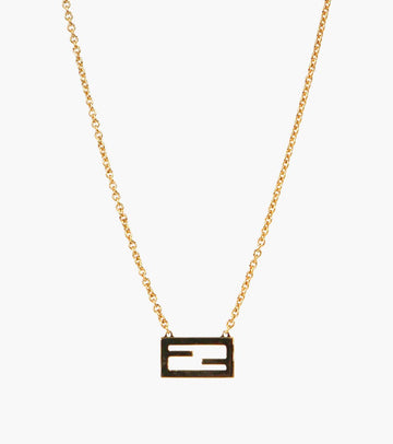 Fendi FF Gold Necklace 32946 146382560