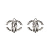 CHANEL CC Silver Earrings 29997 146386955 [P]