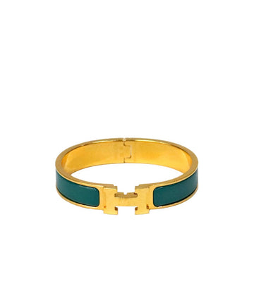 Hermes Turquoise Click H Bracelet 36838 146843951