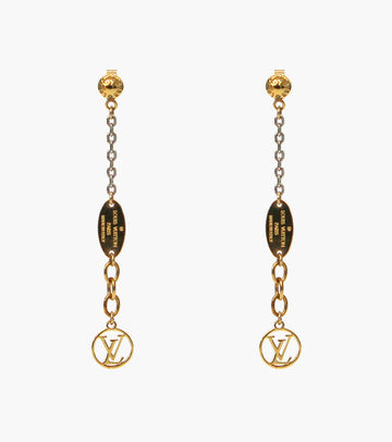 Louis Vuitton LV Drop Combi Earrings 24572 146386979