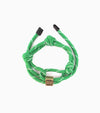 Miu Miu Green Corduroy Bracelet 30925 146386240 [P]