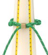 Miu Miu Green Corduroy Bracelet 30925 146386240 [P]