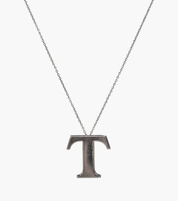 TIFFANY & CO Tペンダントシルバーネックレス31694 146384654