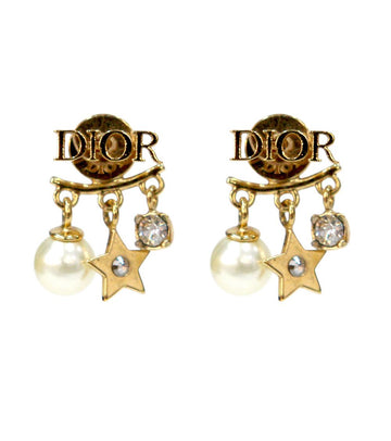 Dior Revolution Gold Earrings 38849 147209485