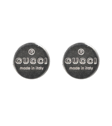 Gucci Round Silver Earrings 38874 147209513 [P]