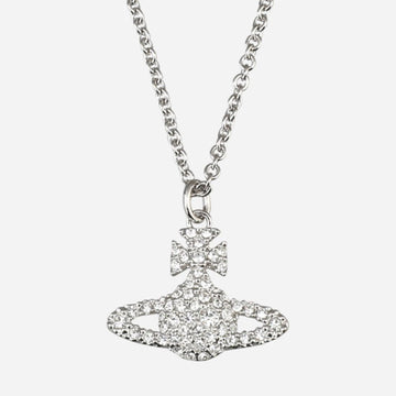 Vivienne Westwood Grace Bath Relief Pendant Necklace Silver 63020092 P116 147318048