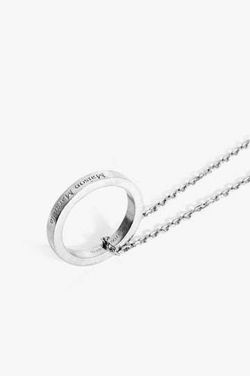 Maison Margiela 25SS Logo Ring Necklace SM1UU0035 SV0158 951 1179 139105006