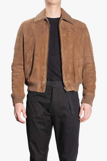 Saint Laurent Shiring Merino Flight Jacket 628473 YC2AA 2047 1043 139104521