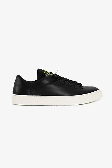 Stone Island Stone Wappen Leather Lace-Up Sneakers 81FWS0101 V0029 1335 139104902