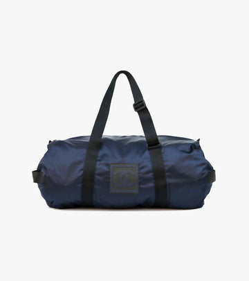 CHANEL Navy Sports Boston Bag 24186 146380842 [P]