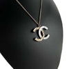CHANEL cc Crystal CC Pendant Necklace 11951 147417969 [P]