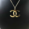 CHANEL cc Crystal CC Pendant Necklace 11951 147417969 [P]
