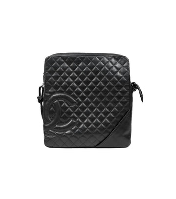 CHANEL ブラック カンボン ショルダーバッグ 35650 147451793