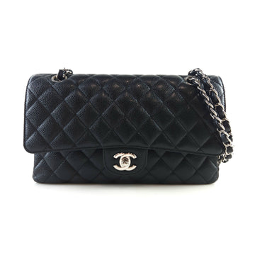 CHANEL Classic Caviar Flap Shoulder Bag A01112 9805 136074502