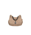 CHANEL Braune Wildleder-Ketten-Schultertasche 39762 147584162 [P]