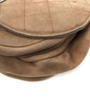 CHANEL Braune Wildleder-Ketten-Schultertasche 39762 147584162 [P]