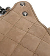 CHANEL Braune Wildleder-Ketten-Schultertasche 39762 147584162 [P]