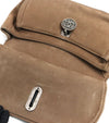 CHANEL Braune Wildleder-Ketten-Schultertasche 39762 147584162 [P]
