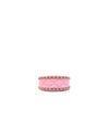 CHANEL Pink Leather Mini Half-Moon Crossbody Bag 32898 146378185 [P]