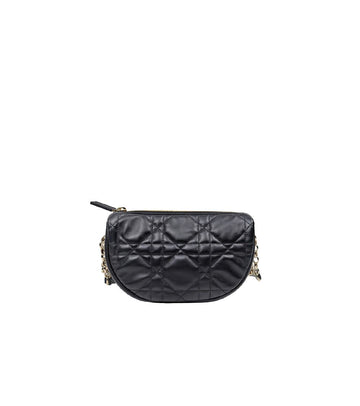 Dior Black Leather Vibe Shoulder Bag 38441 147662355