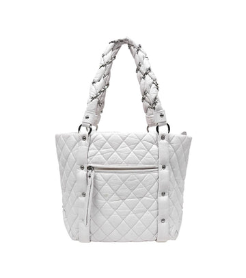 CHANEL グレー マテラッセ ショッパーバッグ 37780 147662387